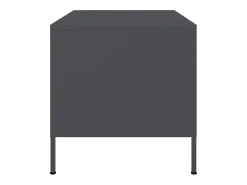 vidaxl Mesa de centro 68x50x50,5 cm aço antracite^ Mesa De Centro