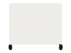 Sale vidaxl Mesa de centro 68x50x43,5 cm aço Branco