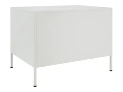 Mesa De Centro|vidaxl Mesa de centro 68x50x50,5 cm aço Branco