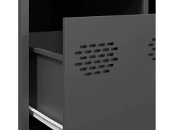 vidaxl Mesa de centro 101,5x50x43,5 cm aço laminado a frio antracite^ Mesa De Centro