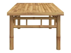 Mesa De Centro|vidaxl Mesa de centro 90x50x35 cm bambu Natural claro