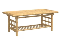 Mesa de centro 110x55x45 cm bambu PT636781 Castanho