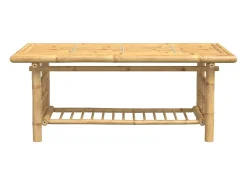 Mesa de centro 110x55x45 cm bambu PT636781 Castanho