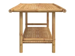 Mesa De Centro| Mesa de centro 110x55x45 cm bambu PT978203 Castanho