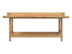 Mesa De Centro| Mesa de centro 110x55x45 cm bambu PT978203 Castanho