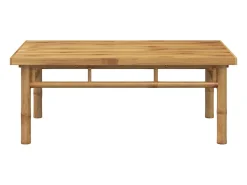 Mesa De Centro| Mesa de centro 90x50x35 cm bambu PT911218 Castanho