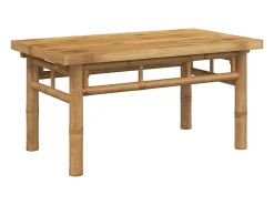 Mesa De Centro| Mesa de centro 70x40x35 cm bambu PT772717 Castanho