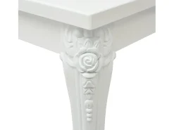 Mesa De Centro* Mesa de centro 115x65x42 cm brilhante PT950430 Branco