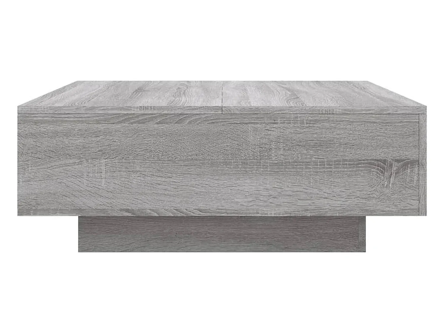 Mesa De Centro|vidaxl Mesa de centro 80x80x31 cm contraplacado sonoma Cinzento