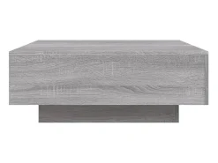 Mesa De Centro|vidaxl Mesa de centro 80x80x31 cm contraplacado sonoma Cinzento