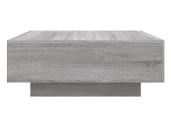 Clearance Mesa de centro 80x80x31 cm contraplacado sonoma PT522189 Cinzento