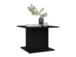 Mesa De Centro| Mesa de centro 55,5x55,5x40 cm contraplacado PT234529 Preto