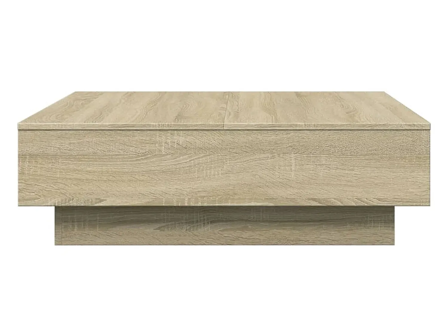Mesa De Centro| Mesa de centro 90x90x28 cm contraplacado carvalho sonoma PT597171 Bege