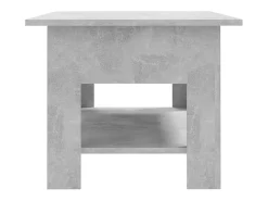 Mesa De Centro| Mesa de centro 102x55x42 cm contraplacado cimento PT721930 Cinzento