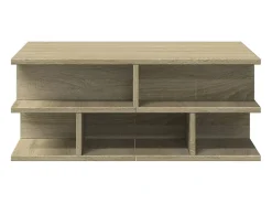 Mesa De Centro* Mesa de centro 70x70x29 cm contraplacado carvalho sonoma PT284175 Castanho