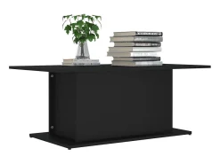 Mesa De Centro* Mesa de centro 102x55,5x40 cm contraplacado PT257836 Preto