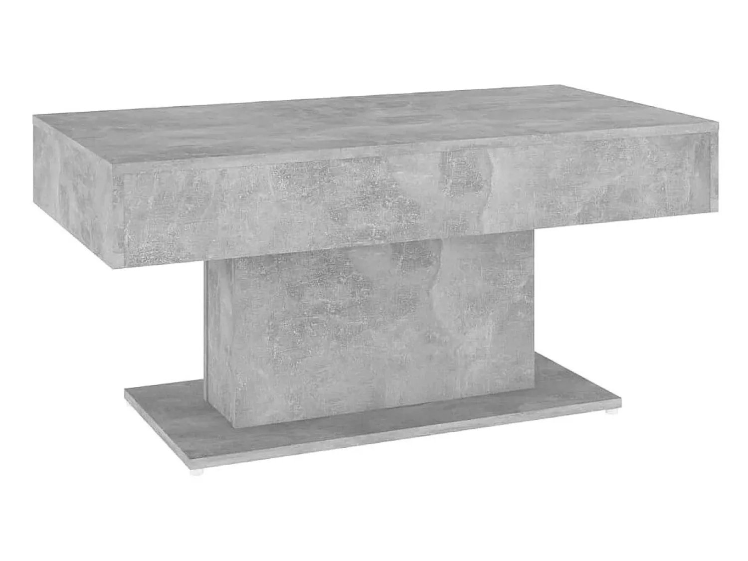 Mesa De Centro* Mesa de centro 96x50x45 cm derivados madeira cimento PT498074 Cinzento