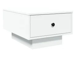 Mesa De Centro|vidaxl Mesa de centro 60x45x31 cm derivados de madeira Branco