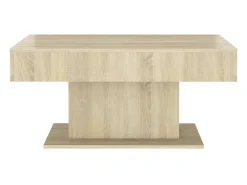 Online vidaxl Mesa de centro 96x50x45 cm derivados de madeira carvalho sonoma Natural claro