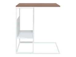 Mesa De Centro| Mesa de centro 55x36x59,5 cm derivados de madeira PT732909 Branco