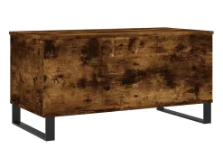 Mesa De Centro* Mesa de centro 90x44,5x45 cm derivados madeira carvalho fumado PT752793 Castanho