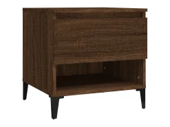 Mesa de centro 50x46x50 cm derivados madeira carvalho PT276608 Castanho
