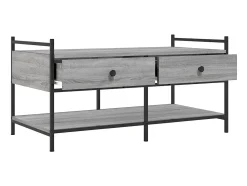 Mesa de centro 99x50x50 cm derivados de madeira sonoma PT181496^ Mesa De Centro