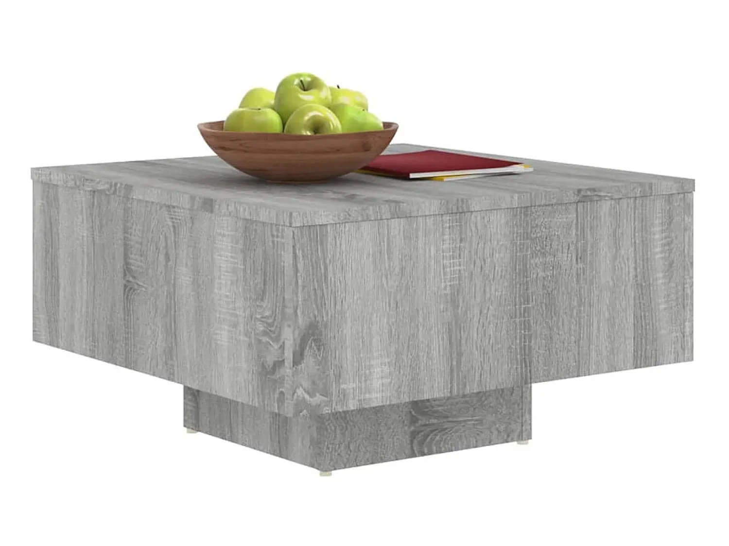 Mesa de centro 60x60x31,5 cm derivados de madeira cinza sonoma PT143788^ Mesa De Centro