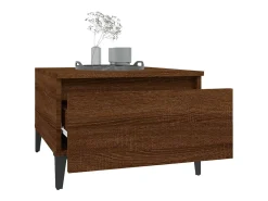 Mesa de centro 50x46x35 cm derivados madeira carvalho PT663711^ Mesa De Centro