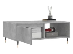 vidaxl Mesa de centro 90x60x35 cm derivados madeira cimento^ Mesa De Centro
