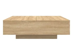 Mesa de centro 100x100x31 cm derivados madeira carvalho sonoma PT314978^ Mesa De Centro
