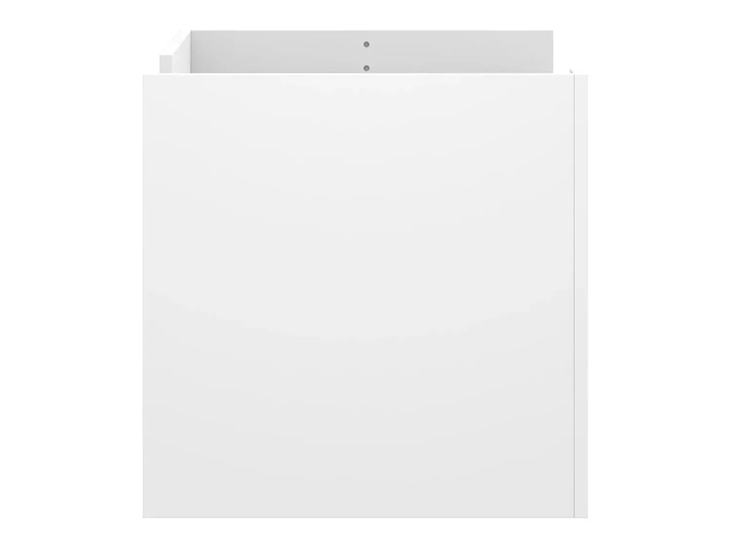 vidaxl Mesa de centro 80x50x50 cm derivados de madeira Branco