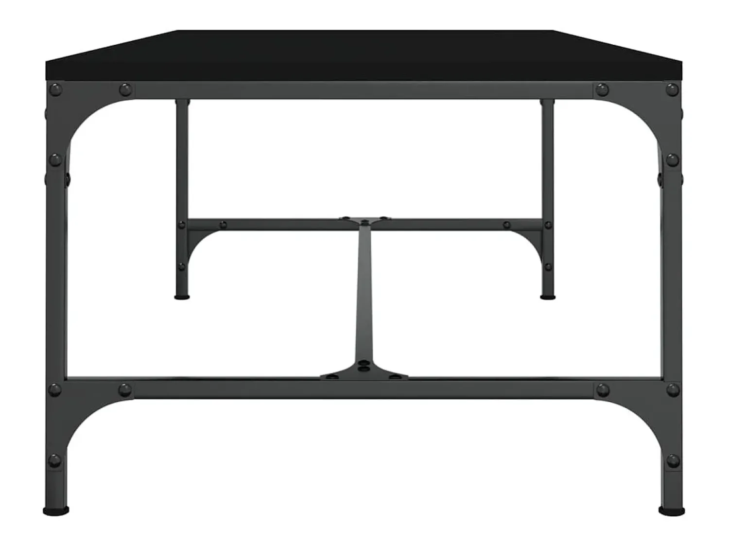 Online Mesa de centro 100x50x35 cm derivados de madeira PT378124 Preto