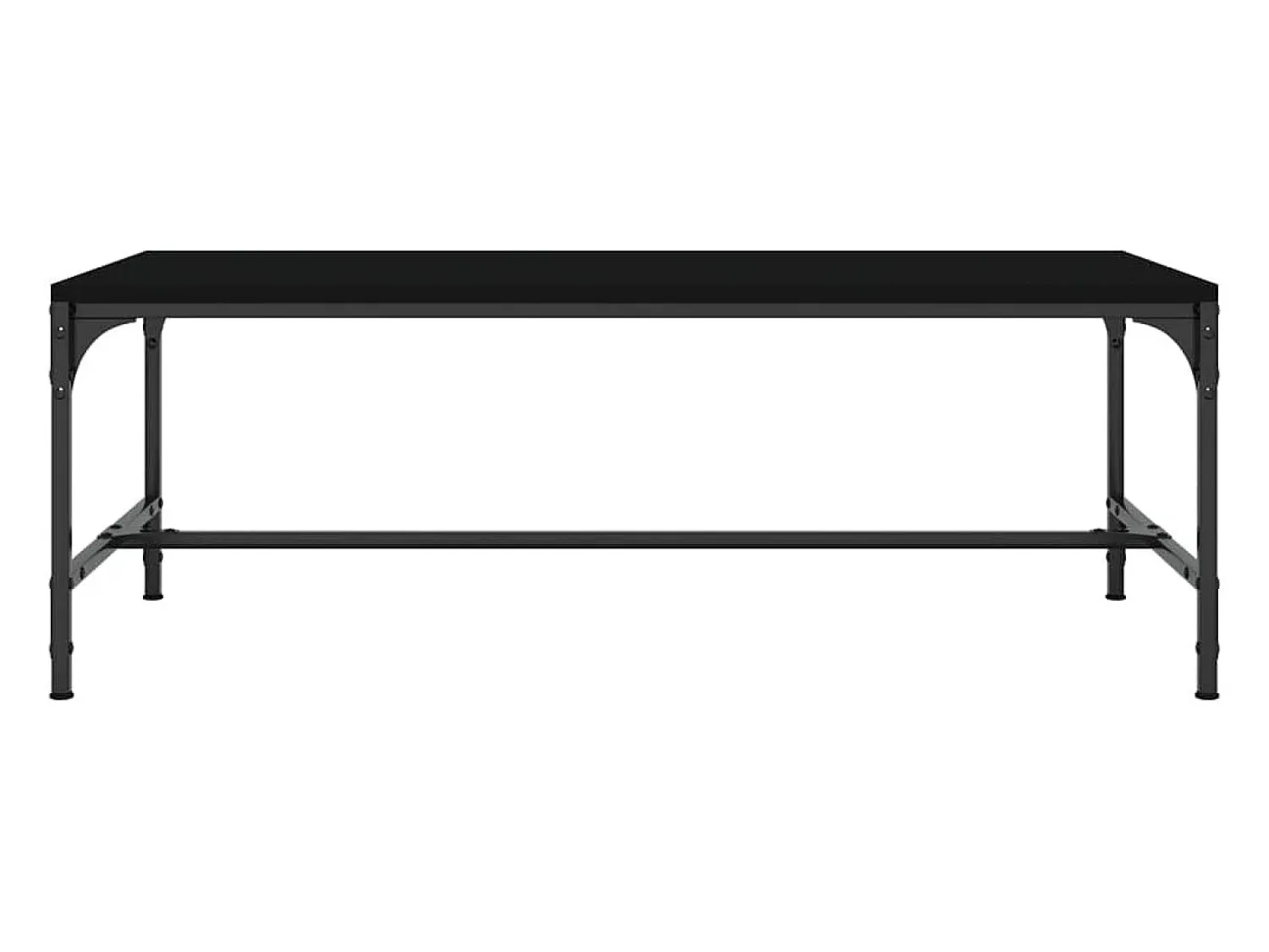 Online Mesa de centro 100x50x35 cm derivados de madeira PT378124 Preto