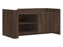 Mesa De Centro*vidaxl Mesa de centro 100x50x50 cm deriv. madeira carvalho castanho Natural claro