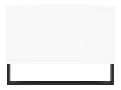 Mesa De Centro|vidaxl Mesa de centro 90x50x36,5 cm derivados de madeira Branco