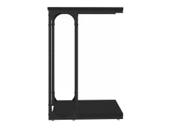 Mesa De Centro| Mesa de centro 40x30x60 cm derivados de madeira PT214228 Preto