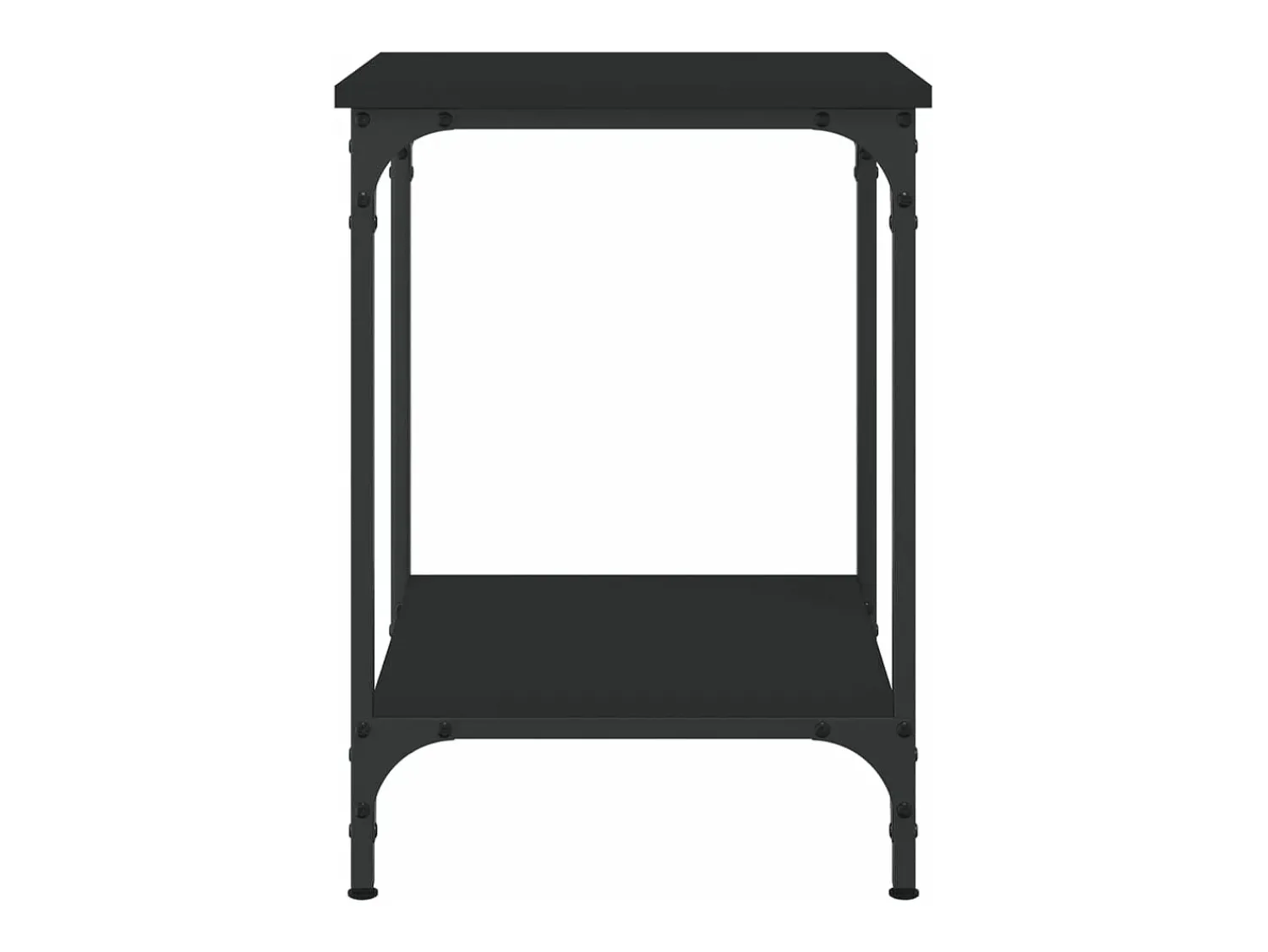 Mesa De Centro*vidaxl Mesa de centro 40x40x55 cm derivados de madeira Preto