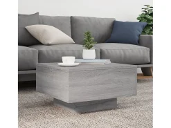Mesa de centro 55x55x31 cm derivados de madeira sonoma PT746572^ Mesa De Centro