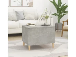 Best Mesa de centro 60x44,5x45 cm derivados madeira cimento PT943364 Cinzento