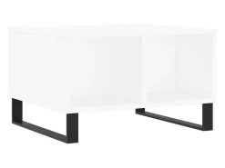 Mesa De Centro*vidaxl Mesa de centro 60x50x36,5 cm derivados de madeira Branco