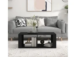 Mesa De Centro* Mesa de centro 100x50x36 cm derivados de madeira PT504047 Preto