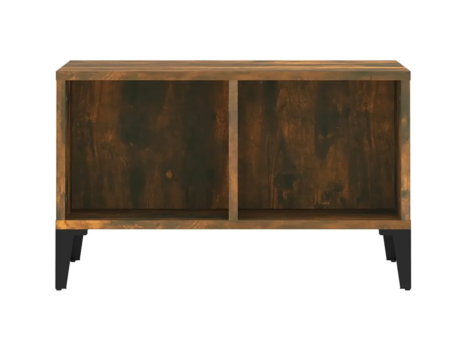 Hot Mesa de centro 60x50x36,5 cm derivados madeira carvalho fumado PT195946 Castanho