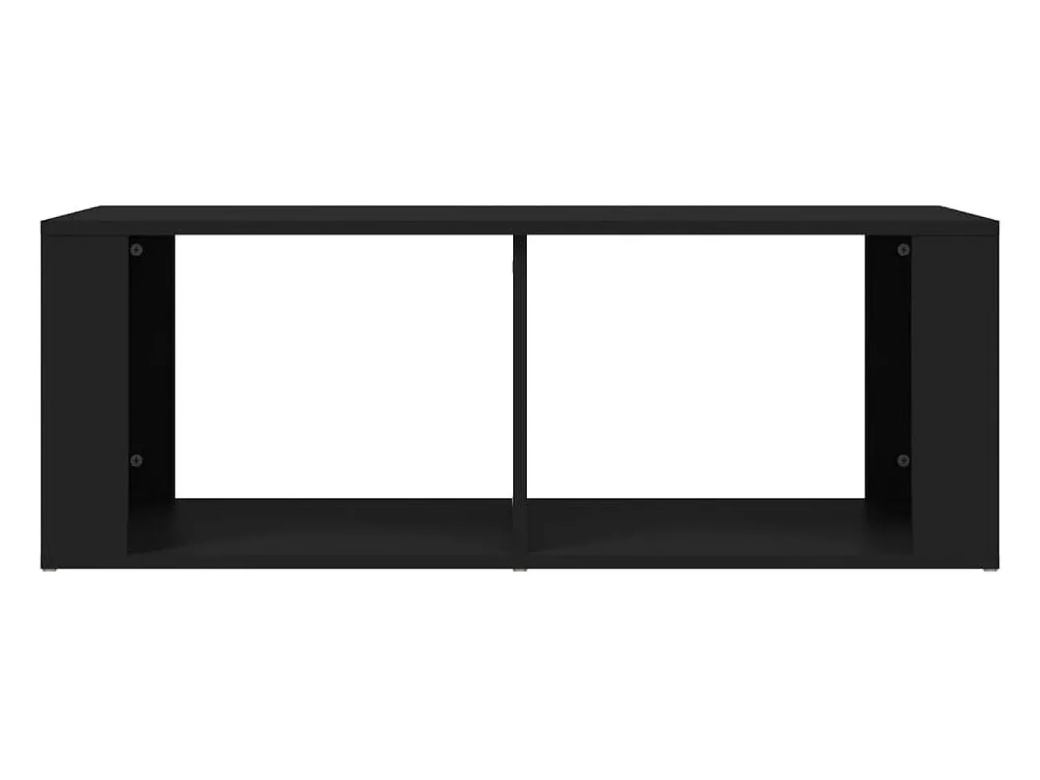 Mesa De Centro|vidaxl Mesa de centro 100x50x36 cm derivados de madeira Preto