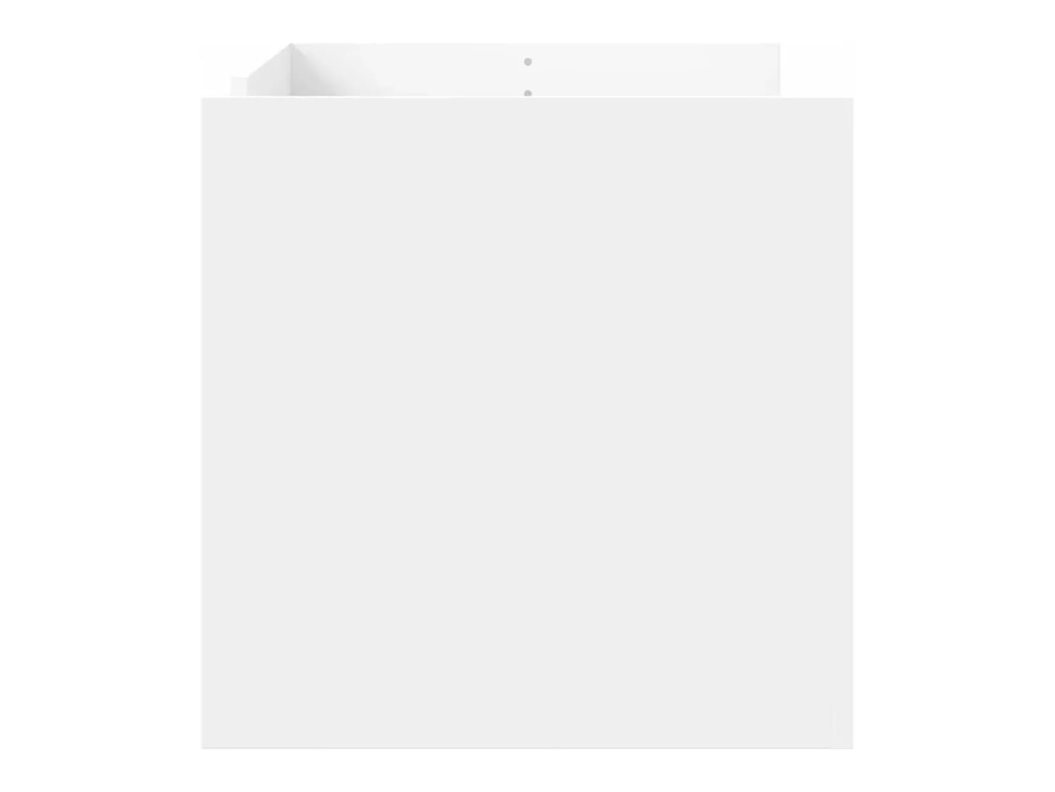 Mesa De Centro| Mesa de centro 100x50x50 cm derivados de madeira PT573806 Branco