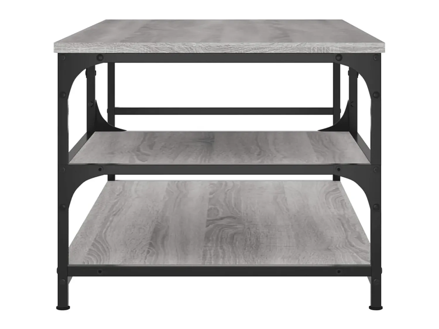 Outlet Mesa de centro 90x49x40 cm derivados de madeira sonoma PT646169 Cinzento