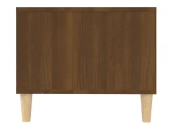 Mesa De Centro|vidaxl Mesa de centro 102x50x40 cm derivados madeira carvalho castanho Natural claro