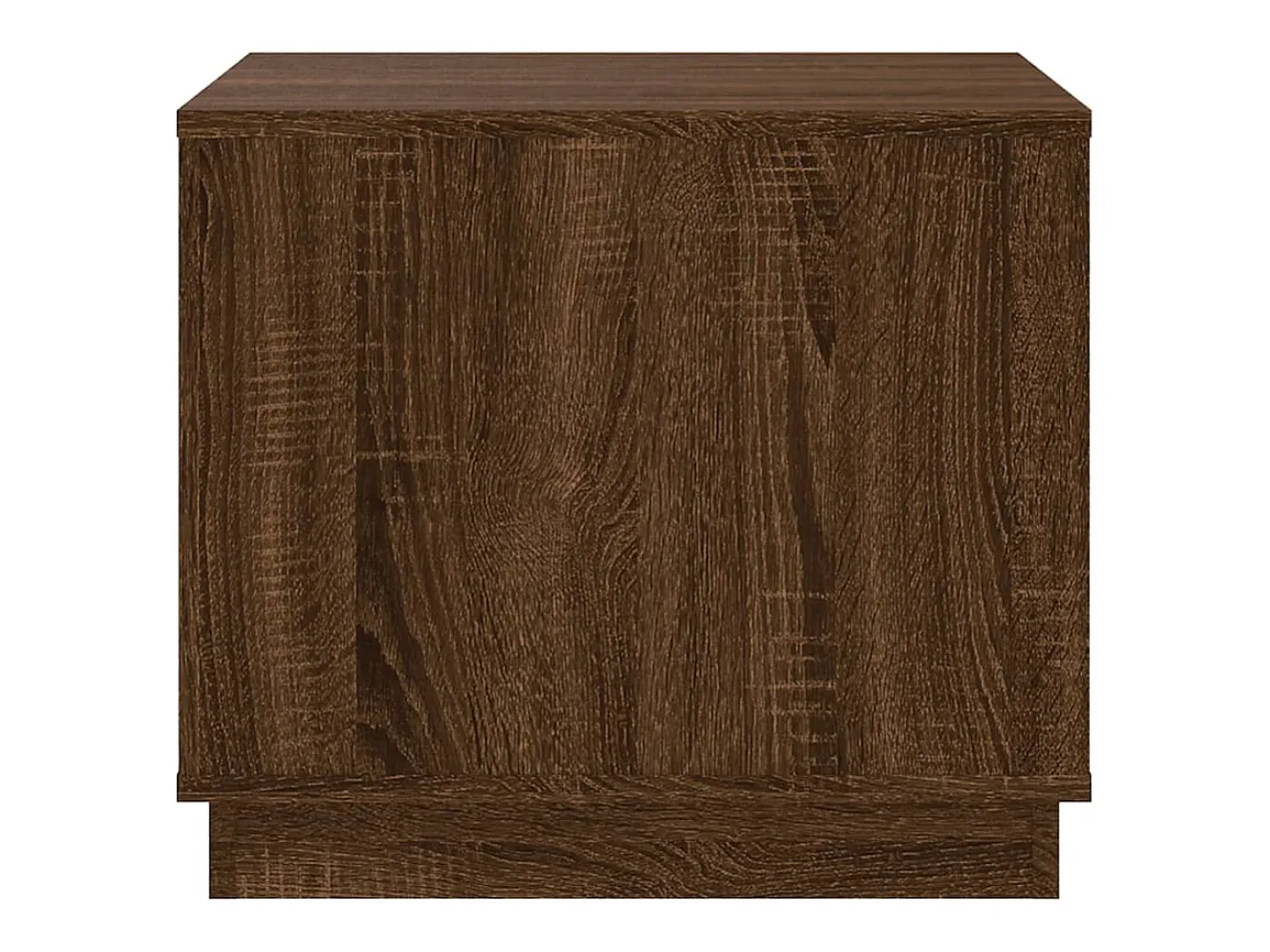 Mesa De Centro|vidaxl Mesa de centro 51x50x44 cm derivados madeira carvalho castanho Natural claro