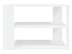 Mesa De Centro*vidaxl Mesa de centro 58x58x40 cm derivados de madeira Branco