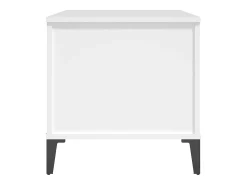 Mesa De Centro|vidaxl Mesa de centro 90x44,5x45 cm derivados de madeira Branco